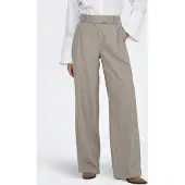 ONLY Pantalón plisado 'ONLLinda' taupe