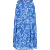 Usha Falda azul / blanco