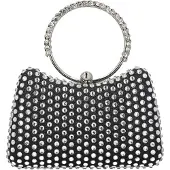 Faina Bolso de mano negro
