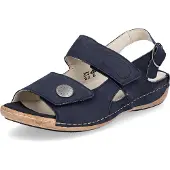 Waldlaufer Sandalias 'Sandale Damen 342002 191 217 Echtleder in blau' azul
