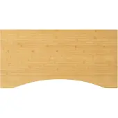 Syfax Tablero de escritorio de bambú 110x55x2,5 cm