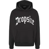 Dropsize Sudadera negro / blanco