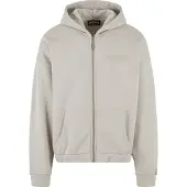 Dropsize Sudadera con cremallera piedra