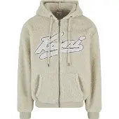 Karl kani Sudadera con cremallera 'Varsity' ecru / navy