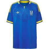 Adidas adidasCamiseta segunda equipación Ucrania 26 XL Glow Blue Hombre