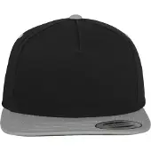 Flexfit Gorra gris / negro