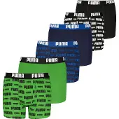 Puma Calzoncillo azul / marino / verde hierba / negro / blanco
