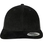 Flexfit Gorra 'Corduroy Retro Trucker' negro
