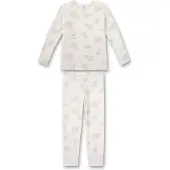 Sanetta Pijama beige / blanco