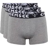 Chiemsee Calzoncillo boxer gris / negro / blanco