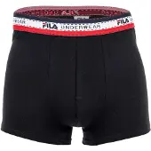 FILA Calzoncillo boxer azul oscuro / rojo / negro / blanco