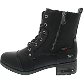 Mustang Botines con cordones negro