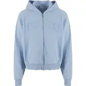 Karl kani Sudadera con cremallera azul claro