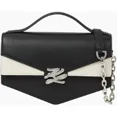Karl Lagerfeld Bolso de hombro 'Sac Bandoulière Karl Studio Noir' negro