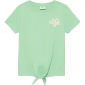 s.Oliver Camiseta verde claro / blanco
