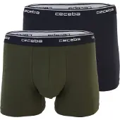 Ceceba Calzoncillo boxer oliva / negro / offwhite