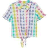 s.Oliver Blusa jade / lila / rosa / blanco
