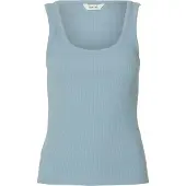 Selected Top 'SLFAnna' azul ahumado