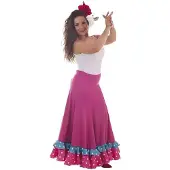 Creaciones Llopis Traje De Baile Flamenco Fucsia