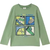 s.Oliver Camiseta azul / amarillo / verde / verde claro