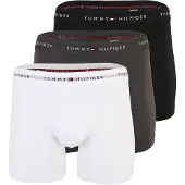 Tommy Hilfiger Underwear Calzoncillo boxer gris oscuro / negro / blanco