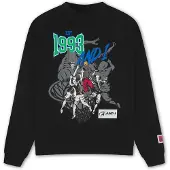 AND1 Sudadera '1993 Dunk' gris / verde / negro