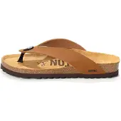 Bayton Sandalias de dedo 'LUCCA' cognac