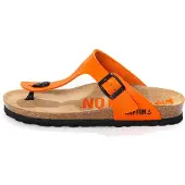 Bayton Sandalias de dedo 'MERCURE' naranja / negro