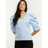 Liberte Essentiel Top ' WINNIE ' azul claro