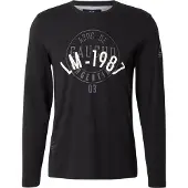 La Martina Camiseta gris oscuro / negro / blanco