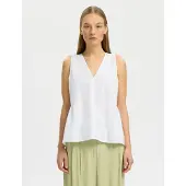 Selected Blusa 'SLFBLAIR' blanco