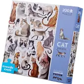 Crocodile Creek Puzzle Cats 200 Piezas