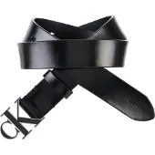 Calvin Klein Cinturón negro / plata