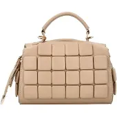 Faina Bolso de mano beige