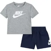 Nike Conjunto 'CLUB' navy / gris moteado / blanco