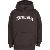 Dropsize Sudadera 'Bless' negro / blanco