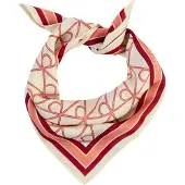 Calvin Klein Pañuelo ecru / melocotón / rojo / blanco