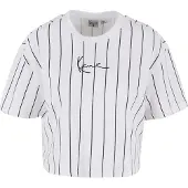 Karl kani Camiseta negro / blanco