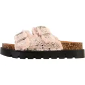 Super Mode Zapatos abiertos 'Bestelle Riemchen-Pantoletten' rosa