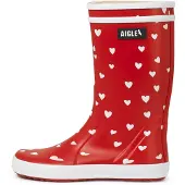 Aigle Botas 'Lolly Pop Play Unisex' rojo / negro / blanco