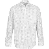 Seidensticker Camisa gris claro / blanco
