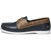 Aigle Mocasines 'New Nubil' marino / marrón