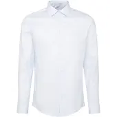 Seidensticker Camisa de negocios azul claro / blanco