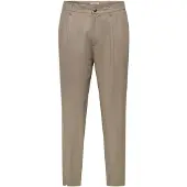 Only & Sons Pantalón plisado 'ONSLou' taupe