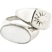 Pilgrim Anillo ' Prism ' plata