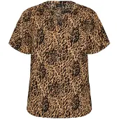 Zizzi Blusa 'Caanni' marrón / negro