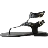 Next Sandalias de dedo negro
