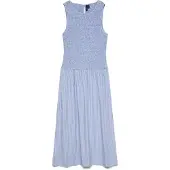 Vero Moda Vestido 'VMLeya' azul paloma / verde moteado
