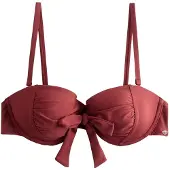 Next Top de bikini rojo oscuro