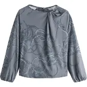 Next Blusa gris / antracita / gris oscuro